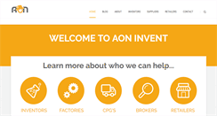 Desktop Screenshot of aoninvent.com